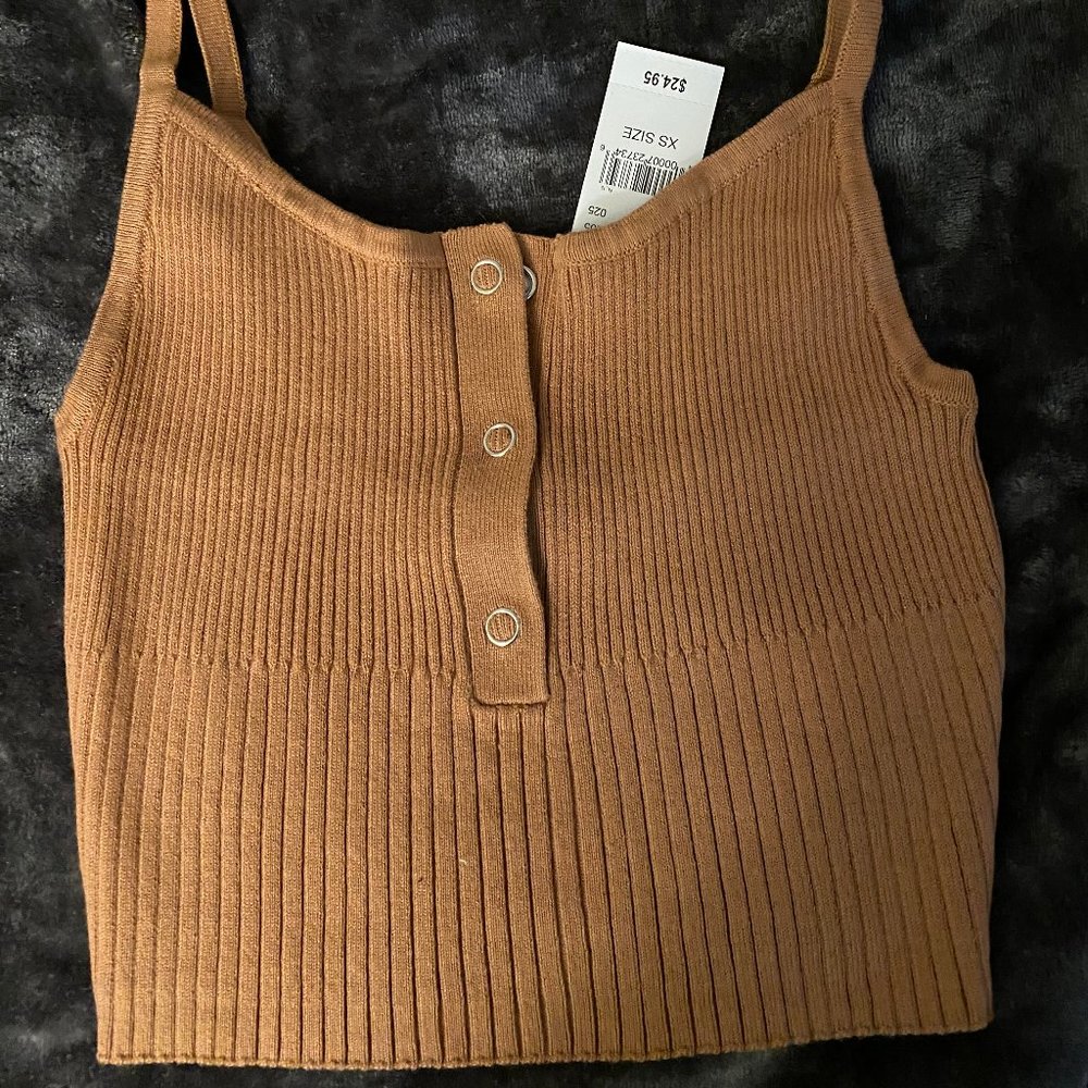 Kendall & Kylie Henley Scoop Tank Top